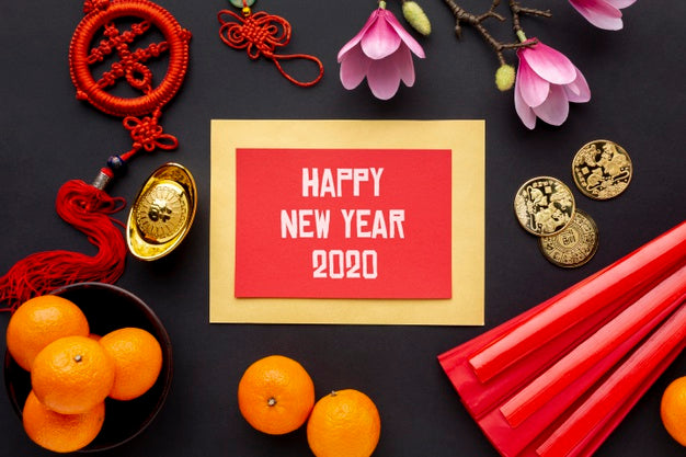 Free Beautiful Chinese New Year Concept Psd
