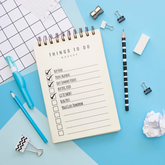 Free Beautiful Stationery Minimal Concept Psd