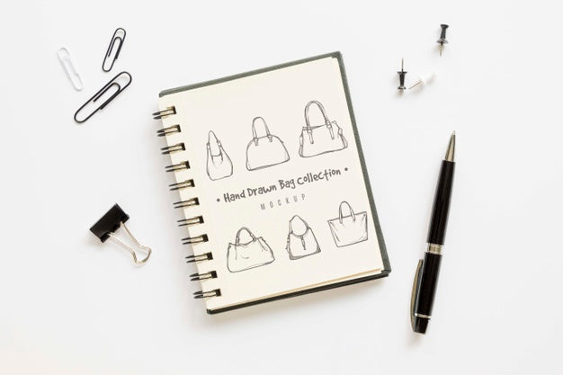 Free Beautiful Stationery Minimal Concept Psd