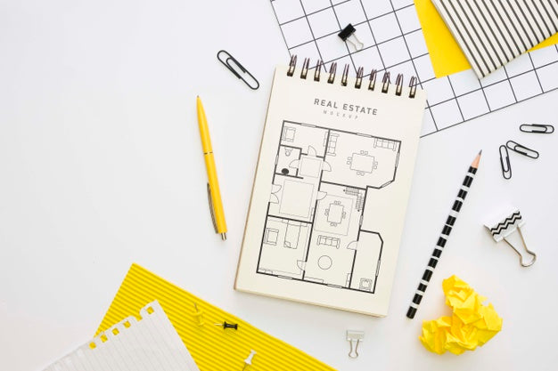 Free Beautiful Stationery Minimal Concept Psd