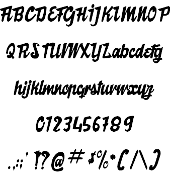 Free The Butcher Factory Font