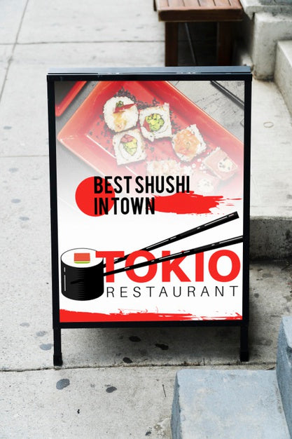 Free Billboard In The City Mock-Up Psd