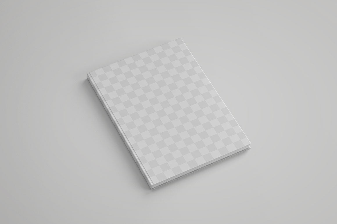 Free Clean Book Cover Mockup PSD