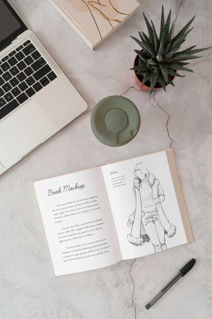 Free Book Mockup Used In Real Life Psd