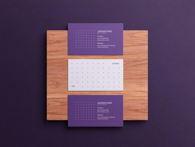 Free Business Card Mockup Psd
