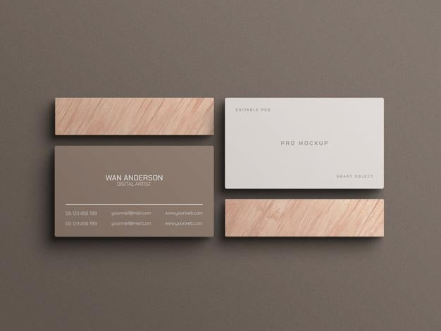 Free Business Card Mockup Psd