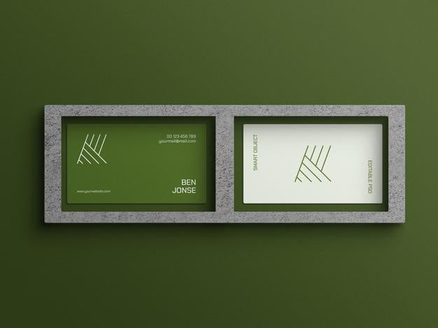 Free Business Card Mockup Psd