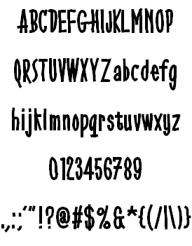 Free Gobbledegook Font