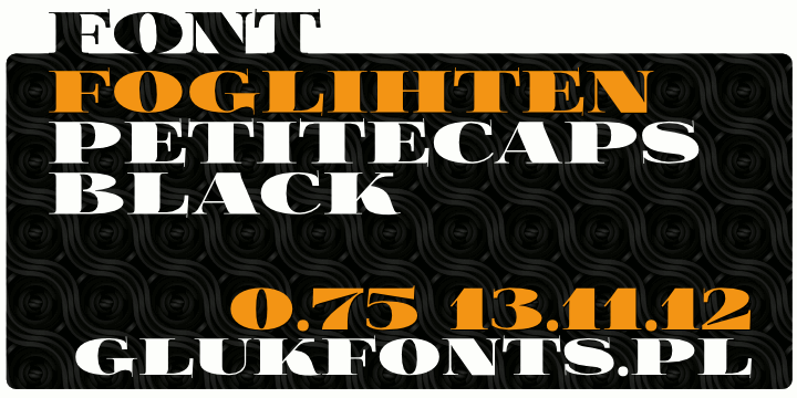 Free FoglihtenBPS01 Font