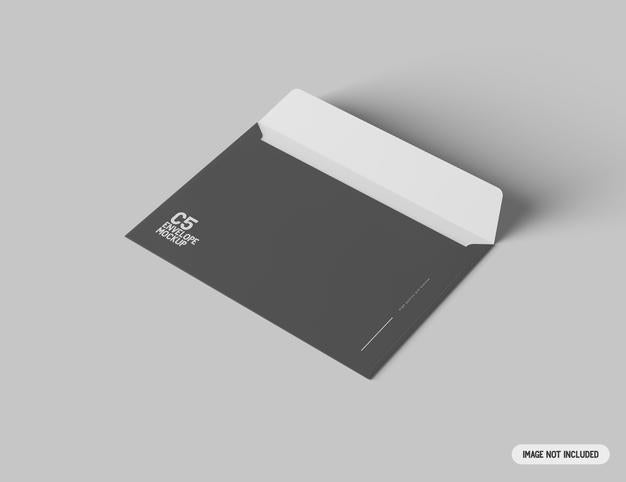 Free C5 Envelope Mockup Psd