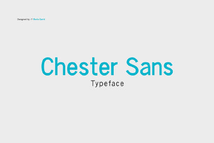 Free Chester Typefamily Demo