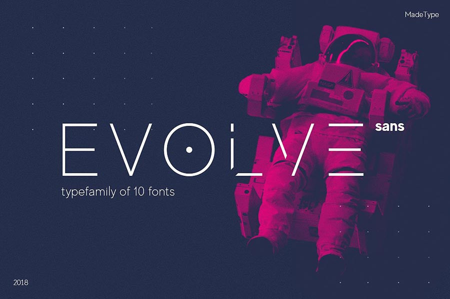 Free MADE Evolve Sans Family