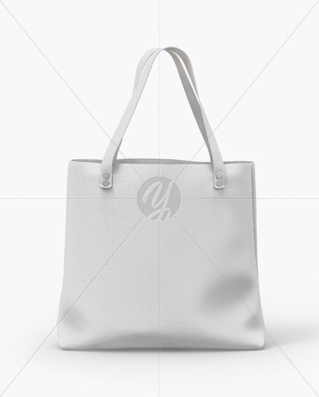 Free Canvas Bag Mockup - Front View