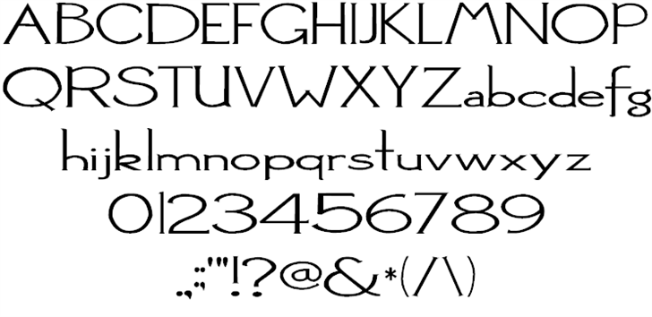 Free 2Peas Squish Font