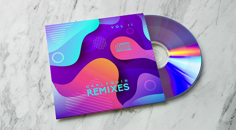 Free Cd / Dvd Envelope Mockup Psd