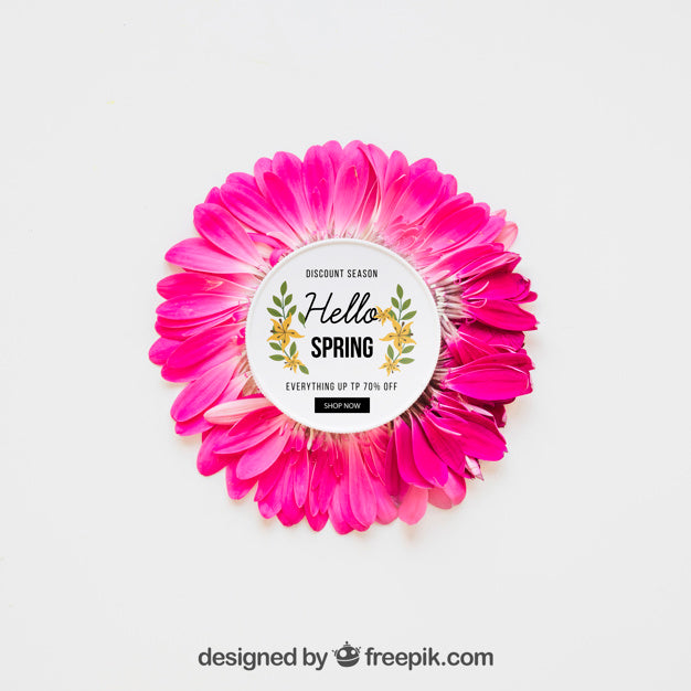Free Circular Spring Mockup Psd