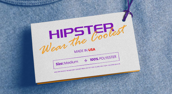 Free Clothing Hang Tag Mockup Psd