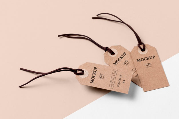 Free Clothing Size Mock-Up Arrangement Psd