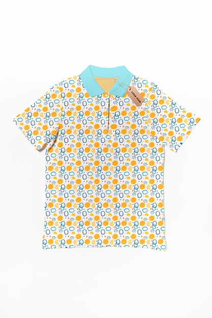 Free Colorful Shirt Concept Mock-Up Psd