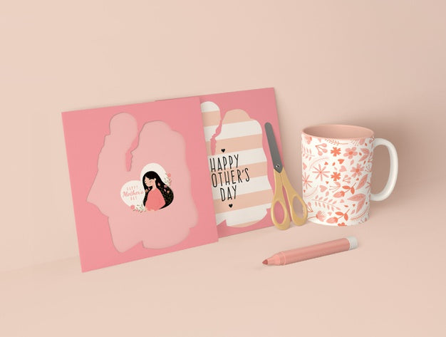 Free Composition For Mother'S Day With Scene Creator Psd