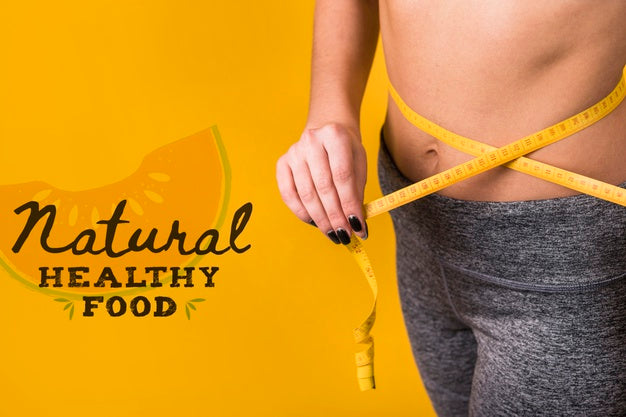 Free Copyspace Mockup With Healthy Food Concept Psd