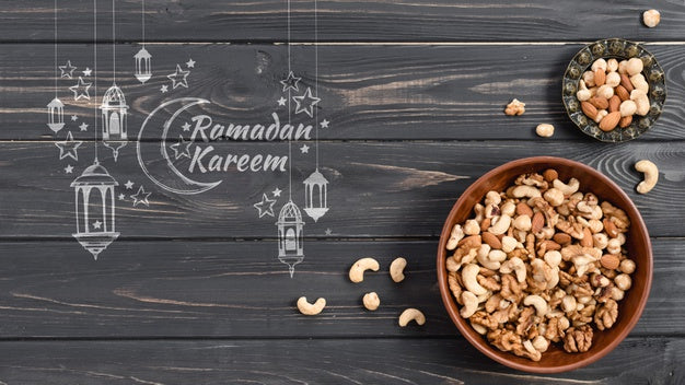Free Copyspace Mockup With Ramadan Concept Psd