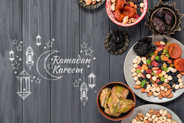 Free Copyspace Mockup With Ramadan Concept Psd