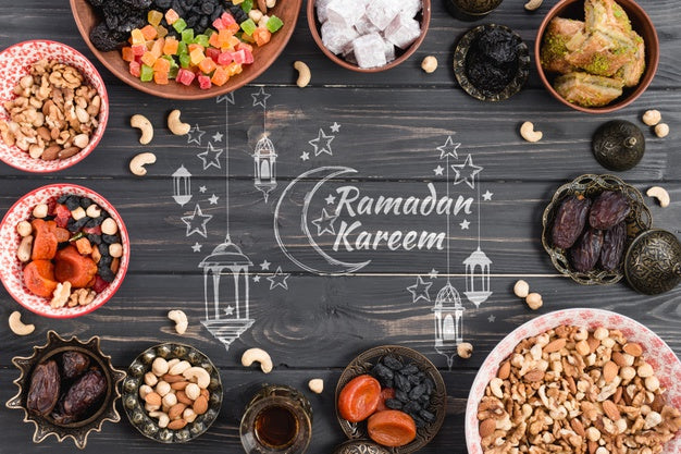 Free Copyspace Mockup With Ramadan Concept Psd