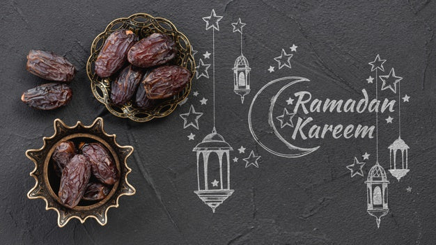 Free Copyspace Mockup With Ramadan Concept Psd