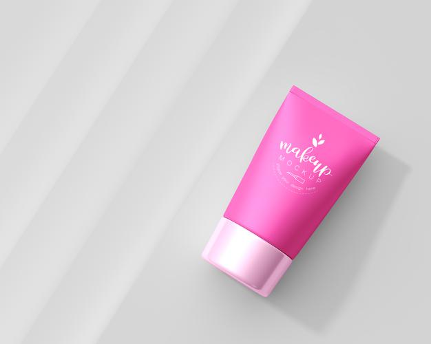 Free Cosmetic Product Packaging Mockup Psd