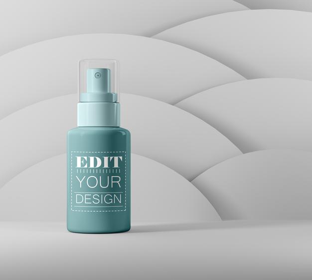 Free Cosmetic Product Packaging Mockup Psd