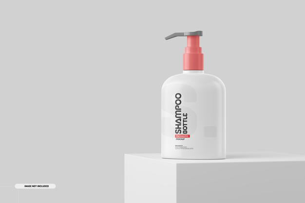 Free Cosmetics Bottle Jar Mockup Psd