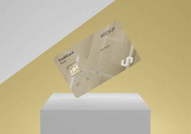 Free Credit Card Mock Up Psd