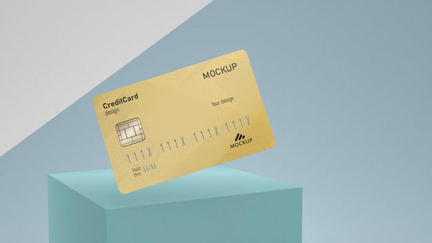 Free Credit Card Mock Up Psd