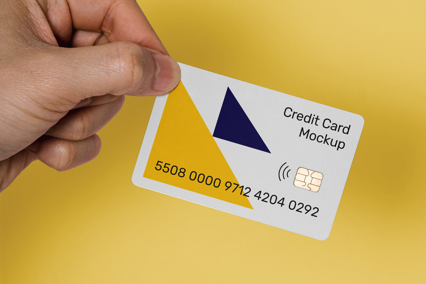 Free Credit Card Mockup