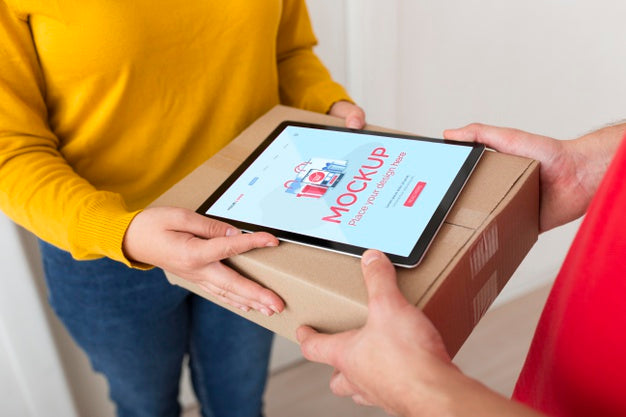 Free Cyber Monday Concept Mock-Up Psd