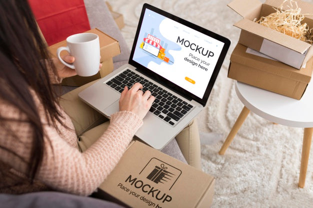 Free Cyber Monday Concept Mock-Up Psd