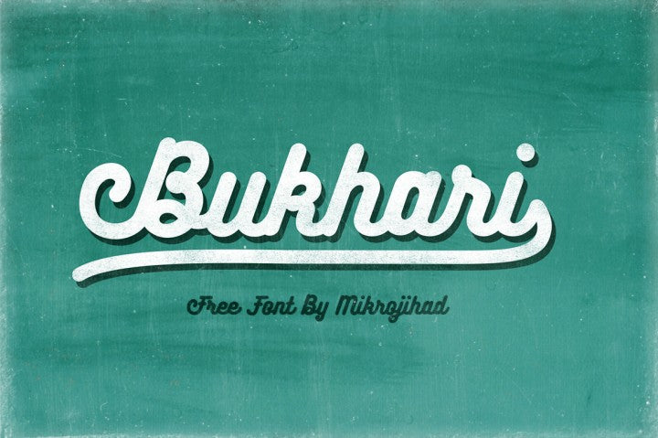 Free Font Bukhari Script