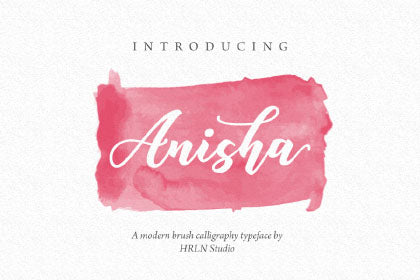 Free Anisha Script Demo