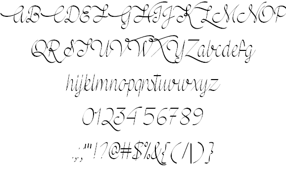 Free Mf Wedding Bells Font