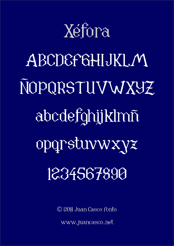 Free Xéfora Font