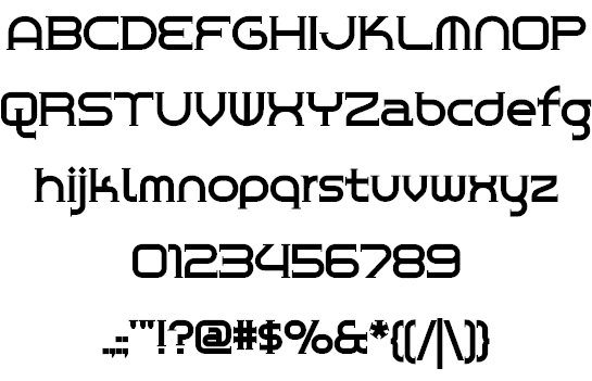 Free Chrome Yellow Font