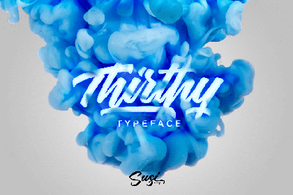 Free Thrithy Script Font Demo