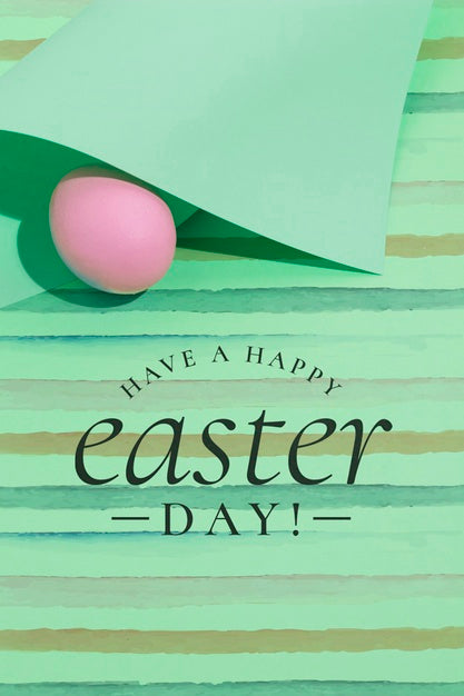 Free Easter Mockup With Copyspace For Text Or Logo Psd