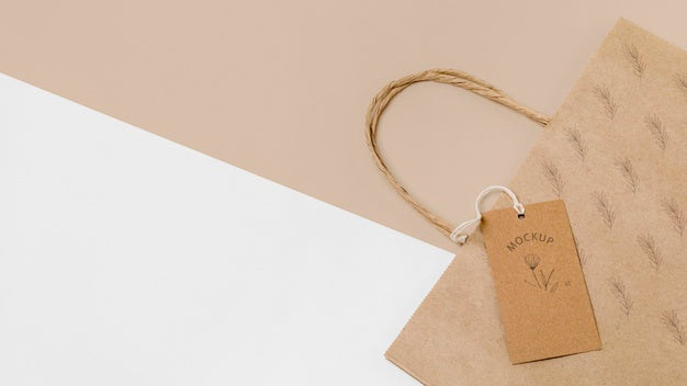 Free Eco-Friendly Packaging Bag Mock-Up Psd