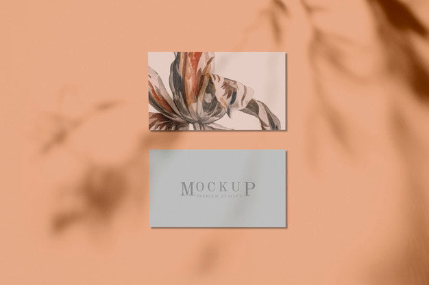 Free Elegant Business Card Mockup Psd