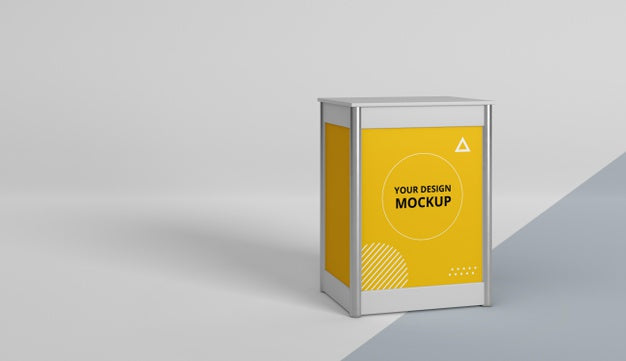 Free Exhibition Stand Mock-Up Assortment Psd