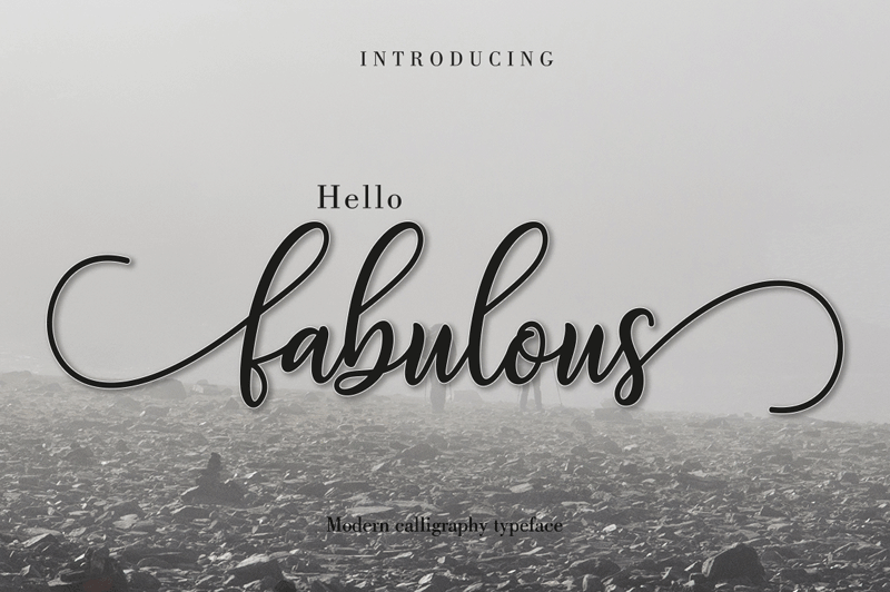 Free Fabulous Script Font