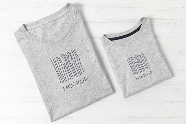 Free Father'S Day T-Shirt Mock-Up Assortment Psd