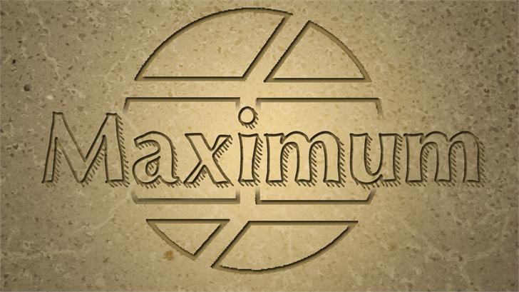 Free Maximum Font